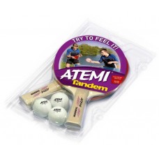 Набор для настольного тенниса Atemi Tandem (2ракетки+3 мяча)