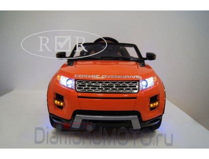 RIVERTOYS Электромобиль Range Rover A111AA VIP с дистанционным управлением, цвет оранжевый