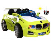 TjaGo Электромобиль BMW Solar-System 218SX с пультом - голубой