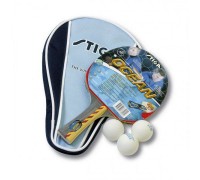 Набор композитных ракеток для настольного тенниса STIGA OCEAN WRB  (1 ракетка, 3 мяча, чехол)
