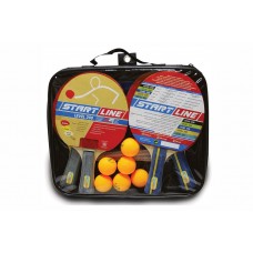 Набор StartLine 200x2 (4 ракетки, 6 мячей, сетка, сумка на молнии)