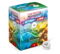 Мячи Club Select для настольного тенниса 1 упаковка (120 мячей), белые