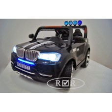 Rivertoys Детский электромобиль BMW T005TT-BLACK черный