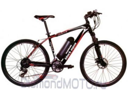 Электровелосипед GW2009 Велосипед BLACK AQUA E-Xc 26 21s