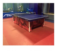 Теннисный стол профессиональный San-Ei If-Veric-Centerold, ITTF синий