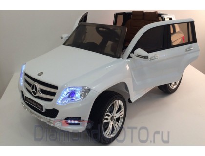 Rivertoys Детский электромобиль Mercedes-Benz GLK300 белый