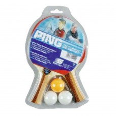 Набор для настольного тенниса SUNFLEX PING, (2 ракетки, 3 мяча)