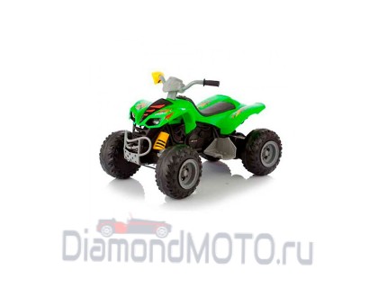 Электромобиль-квадроцикл Jetem Scat 2-х моторный салатовый