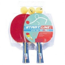 Набор StartLine 100 (2 ракетки, 3 мяча, блистерная упаковка)