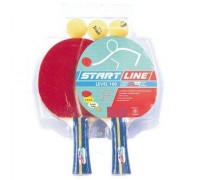 Набор StartLine 100 (2 ракетки, 3 мяча, блистерная упаковка)