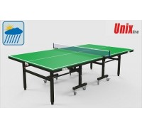 Теннисный стол UnixLine Green, всепогодный