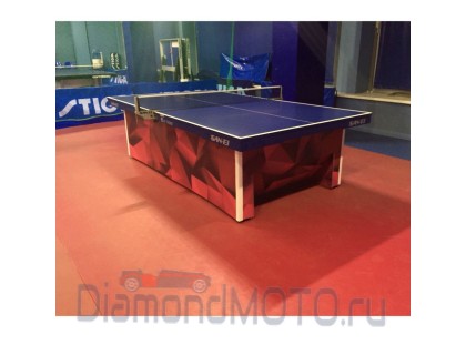 Теннисный стол профессиональный San-Ei If-Veric-Centerold, ITTF синий