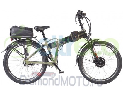 Велогибрид Eltreco Patrol Кардан 28 Lux камуфляж