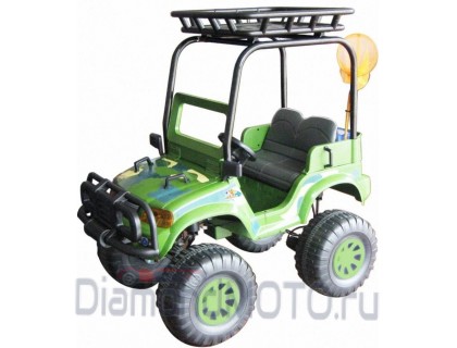 CHIEN TI Детский электромобиль с полным приводом CT-888 Backyard Safari (4x4) зеленый