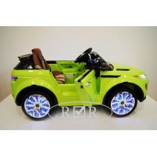 RIVERTOYS Электромобиль Range Rover A111AA VIP с дистанционным управлением, цвет зеленый
