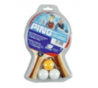 Набор для настольного тенниса SUNFLEX PING, (2 ракетки, 3 мяча)