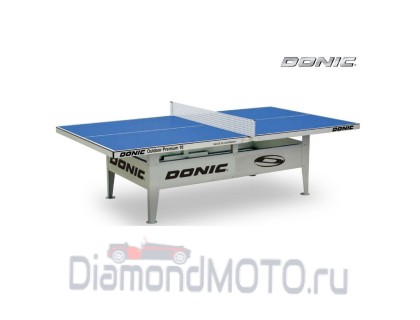 Антивандальный теннисный стол Donic Outdoor Premium 10 (синий)