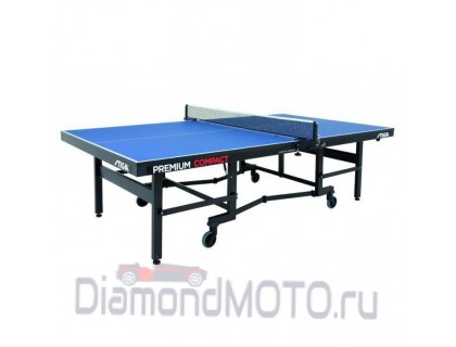 Теннисный стол профессиональный Stiga Premium Compact, ITTF (синий)