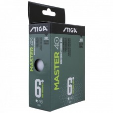 Теннисные мячи Stiga Master Abs 40+ мм (белые)