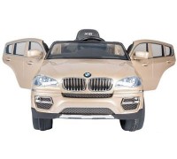 VIP Toys JJ258 Электромобиль BMW X6 с пультом - золотой