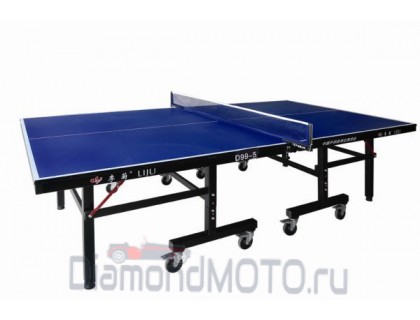 Профессиональный теннисный стол, толщина 25 мм, колеса 100 мм с сеткой D99-5, 274 х 152,5 х 76 см