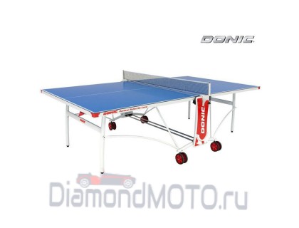 Всепогодный Теннисный стол Donic Outdoor Roller De Luxe (синий)