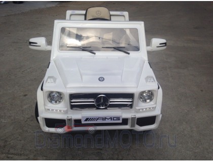 Rivertoys Детский электромобиль Mercedes-Benz G65-AMG белый