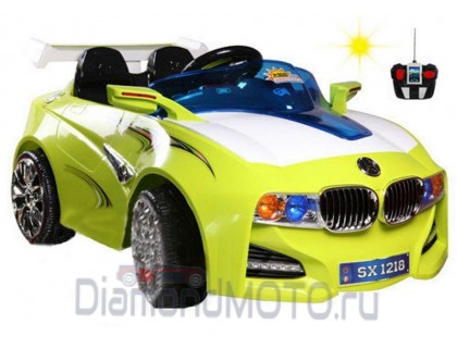 TjaGo Электромобиль BMW Solar-System 218SX с пультом - голубой