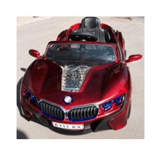 Электромобиль Rivertoys BMW E111KX Vip вишневый