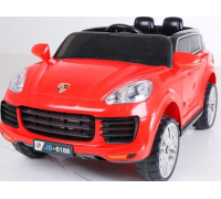 RiVer-AuTo Детский электромобиль Porsche E008KX с дистанционным управлением, р.Красный