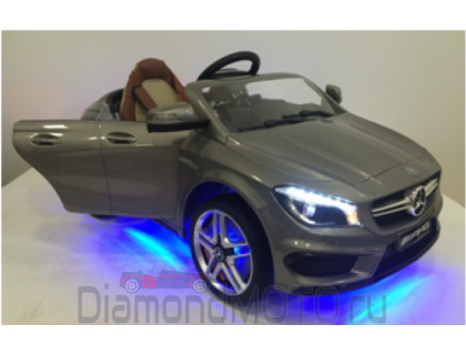 Rivertoys Детский электромобиль Mercedes-Benz CLA 45 А777АА серебристый