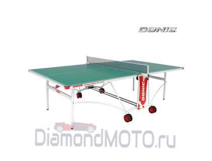 Всепогодный Теннисный стол Donic Outdoor Roller De Luxe (зелёный)