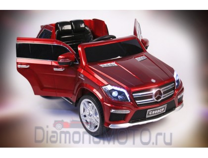 Rivertoys Детский электромобиль Mercedes-Benz GL-63 C999CP-RED-LEATHER